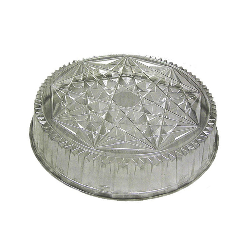 Clear Deep Round Plastic Crystal Cover 18in x 2.5in