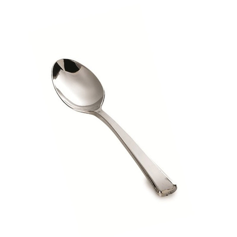 Glimmerware Silver Plastic Cutlery Tablespoons 20/ct