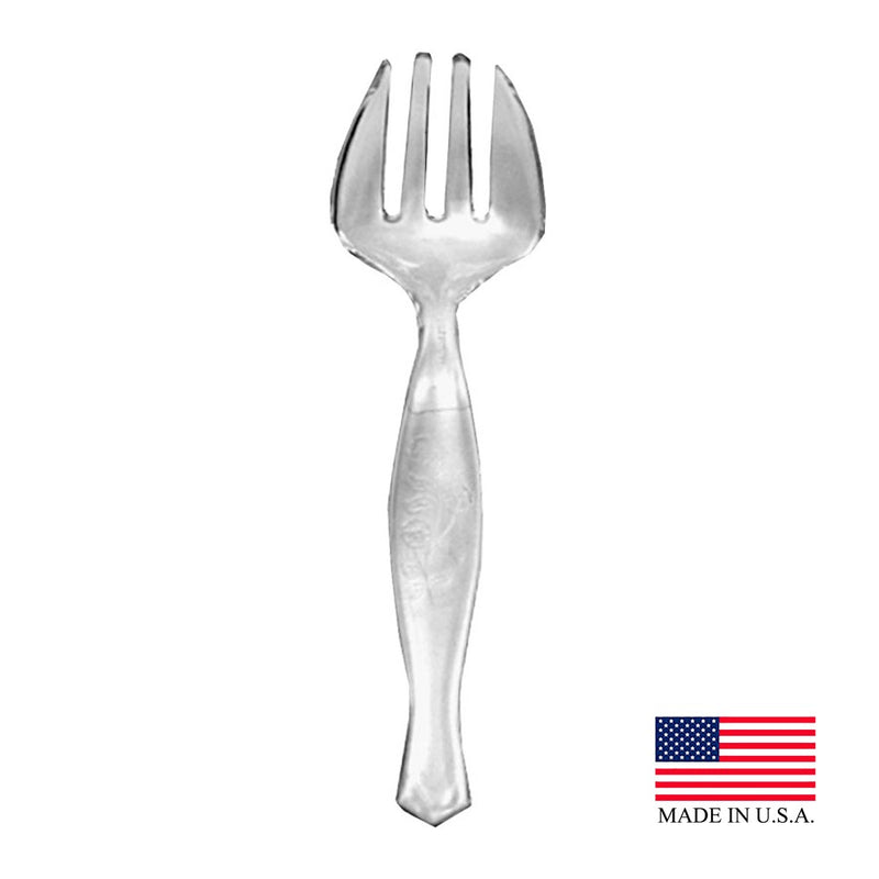 Clear Plastic Salad Fork