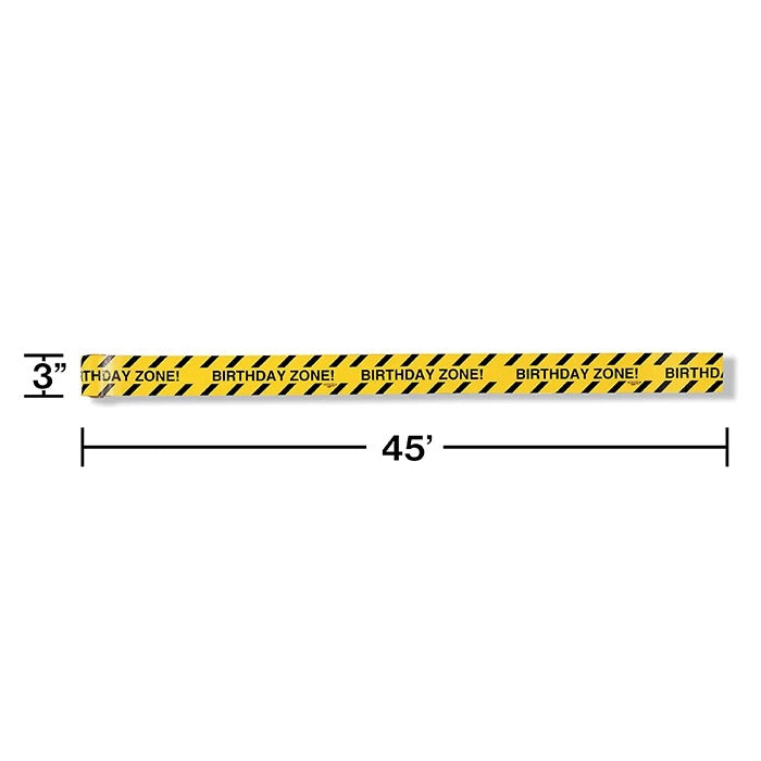 Construction Warning Tape 3in x 45ft