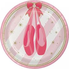 Twinkle Toes Dessert Plate 7in 8/ct