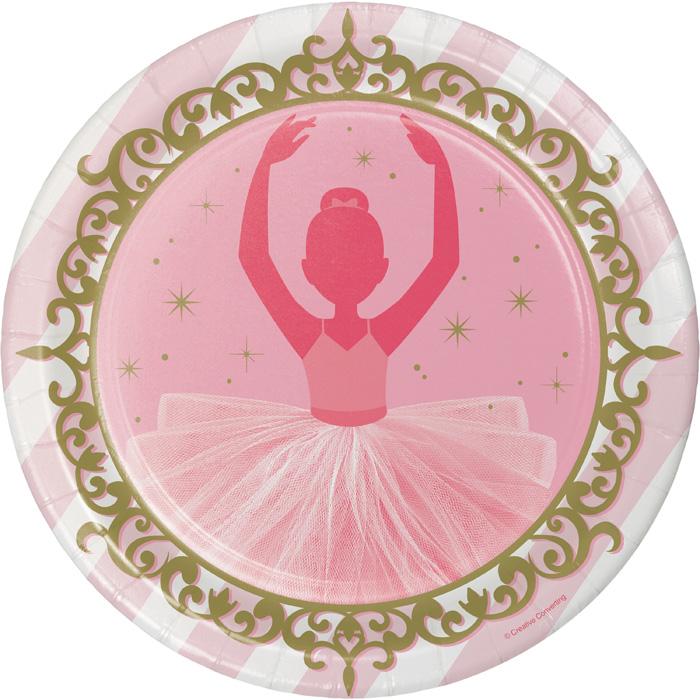 Twinkle Toes Dinner Plates 9in 8/ct
