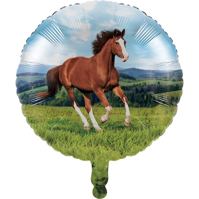 Horse And Pony 18in Foil Balloon