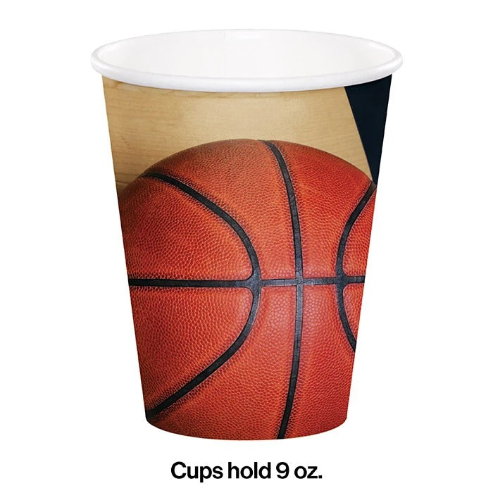 Sports Fanatic Paper Cups 9oz 8/ct