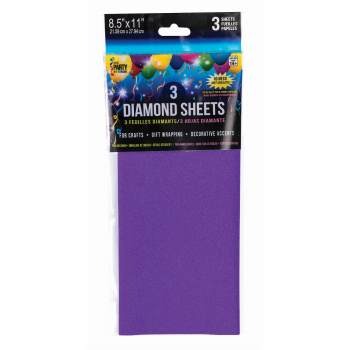 Purple Diamond Sheets 8.5in x 11in 3/ct