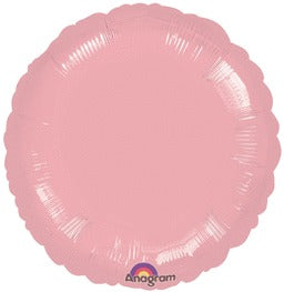 18" Pastel Pink Round - 419