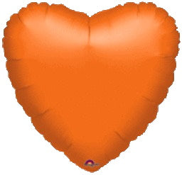 18" Orange Heart - 385