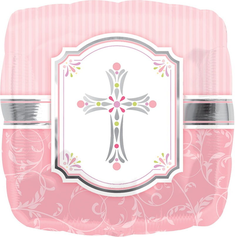 18" Communion Blessing Pink - 305