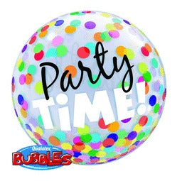 22" Party Time Color Dots Bubble - 618