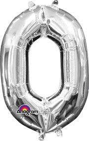 16in Number 0 Silver <FONT color="red"><B>Consumer Inflated Air Filled</B></FONT>