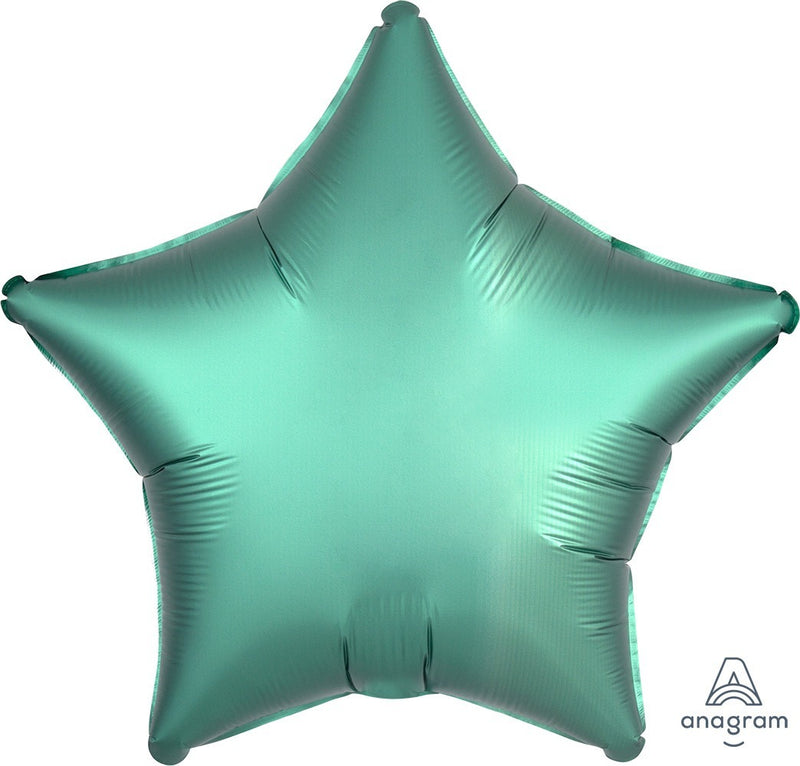 19" Satin Luxe Jade Star - 578