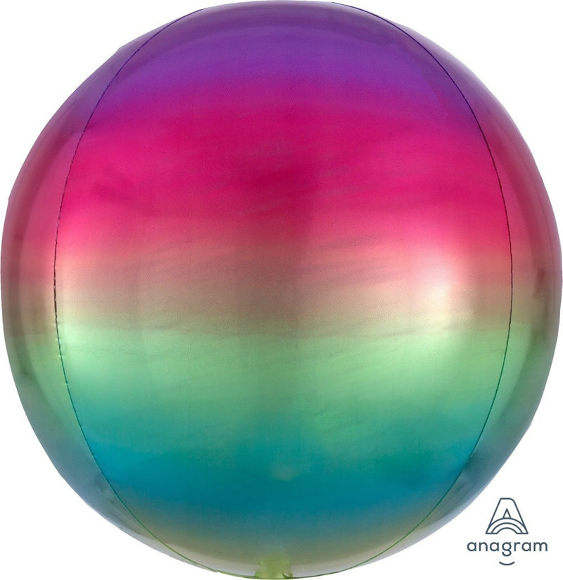 16" Ombre Orbz Rainbow - 067