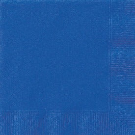 Royal Blue Solid Luncheon Napkins, 20ct