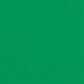 Emerald Green Solid Beverage Napkins, 20ct