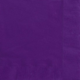 Deep Purple Solid Luncheon Napkins, 20ct