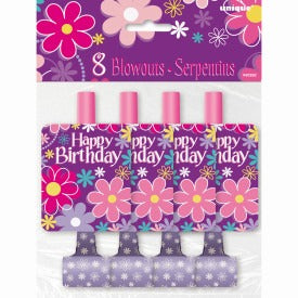 Birthday Blossoms Blowouts 8/ct