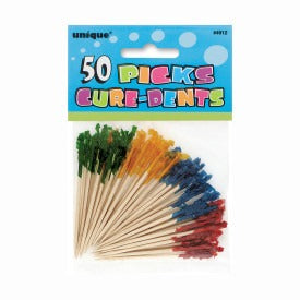 Frill Picks - Assorted 50/ct