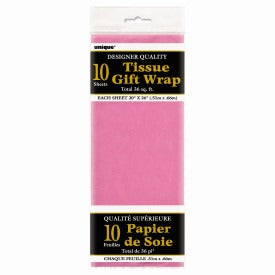 Hot Pink Tissue Sheets 26in x 20in 10ct
