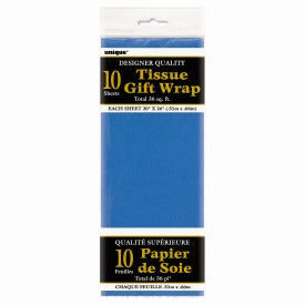 Royal Blue Tissue Sheets 26in x 20in 10ct