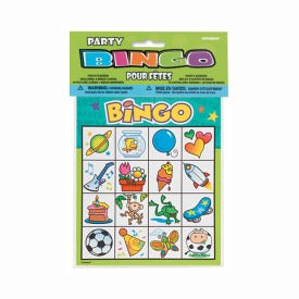 Party Bingo Game for 8