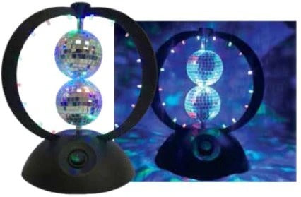 Twin Helix Mirror Balls