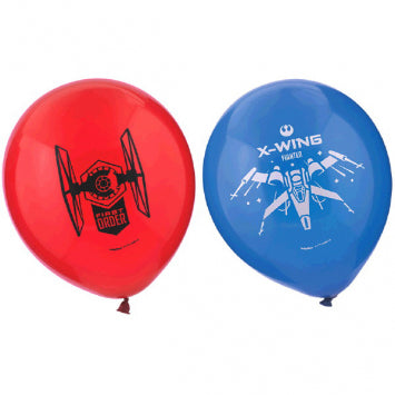Star Wars™ Episode VII Printed Latex Balloons 12in 6/ct