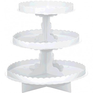 Treat Stand - White 11 1/2in x 11 1/4in