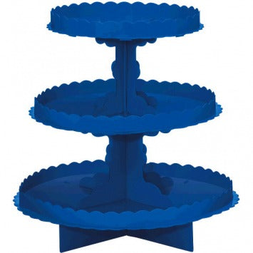 Treat Stand - Bright Royal Blue 11 1/2in x 11 1/4in