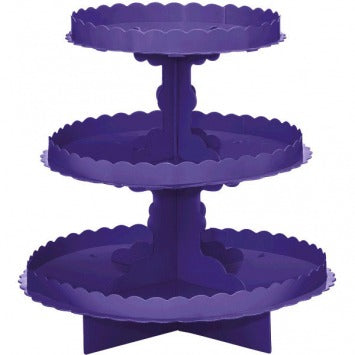 Treat Stand - New Purple 11 1/2in x 11 1/4in