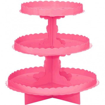 Treat Stand - New Pink 11 1/2in x 11 1/4in