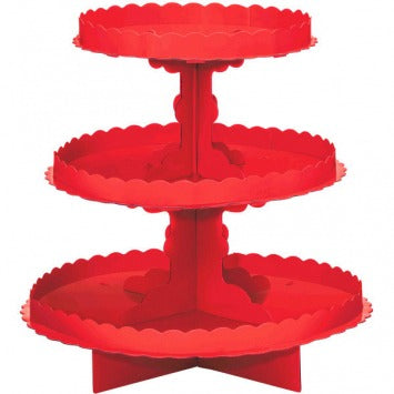 Treat Stand - Apple Red 11 1/2in x 11 1/4in