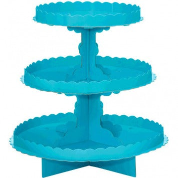 Treat Stand - Caribbean Blue 11 1/2in x 11 1/4in