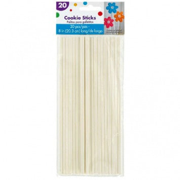 Cookie Sticks 8in 20/ct