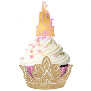 ©Disney Princess Glitter Cupcake Kit 24/ct