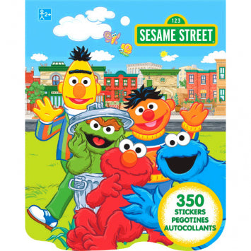 Sesame Street® Sticker Book 10iin x 8in