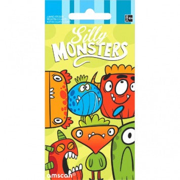 Little Monsters Jumbo Sticker 5 1/2in x 2 3/4in 1/ct