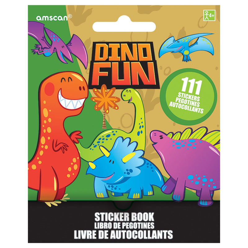 Dinosaurs Sticker Booklet 5in x 4in