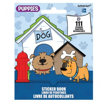 Puppies Sticker Booklet 5in x 4in