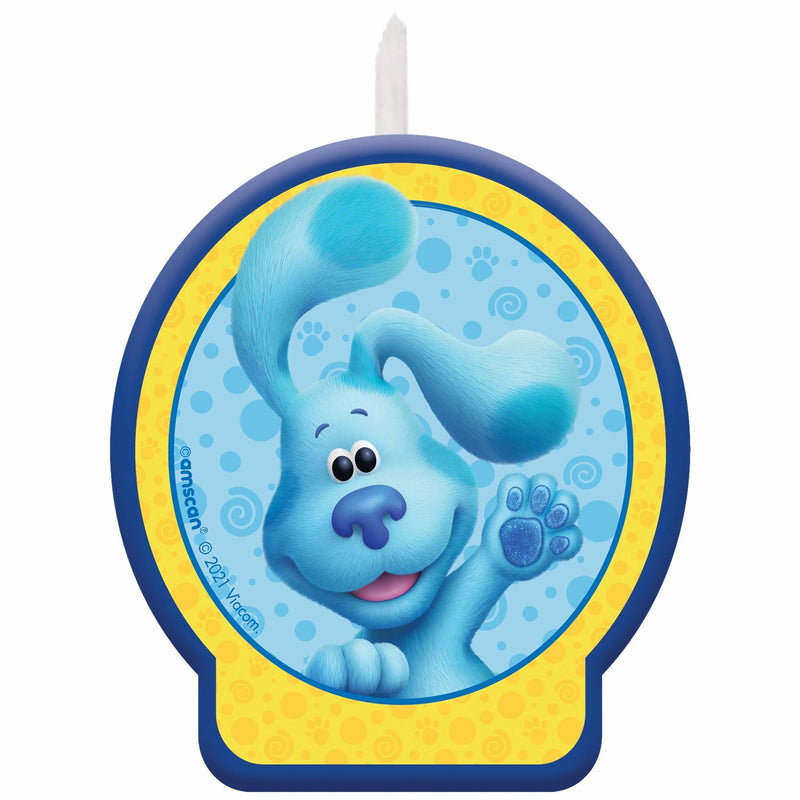 Blues Clues Birthday Candle 2 3/5in x 2 2/5in 1/ct