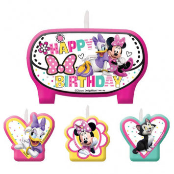 ©Disney Minnie Mouse Happy Helpers Birthday Candle Set