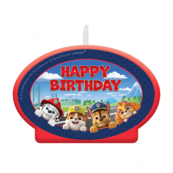 Paw Patrol™ Adventures Birthday Candle 4 1/2in H