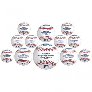 MLB Cutout Value Pack 8 1/2in, 10 1/2in, 13in 12/ct