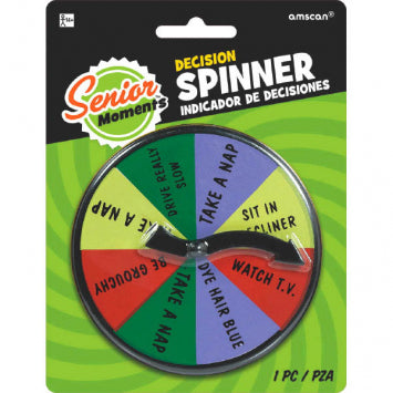 Novelty Over The Hill Decision Spinner