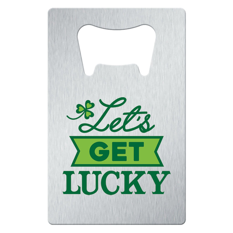 St. Patrick's Day Bottle Opener 3 1/4in x 2in 1/ct