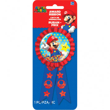 Super Mario Brothers™ Confetti Pouch Award Ribbon