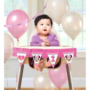 ©Disney Minnie's Fun To Be One High Chair Decorating Kit