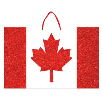 Canada Day Flag Sign 9 1/4in x 14 1/4in