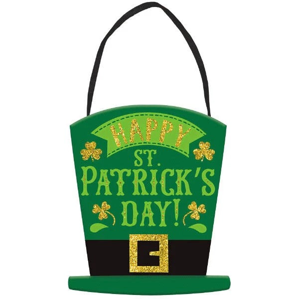 Happy St. Patrick's Day Mini Message Sign 6in x 6in 1/ct