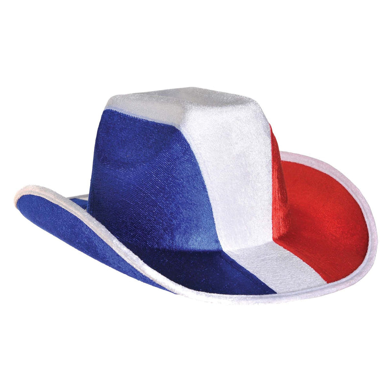 Red, White And Blue Cowboy Hat 5in x 13in 1/ct