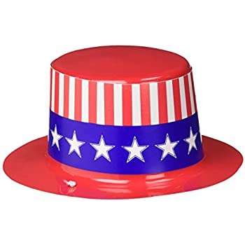 Patriotic Mini Top Hat  2in X 4in 1/2in 1/ct